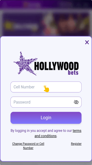 Complete the login process