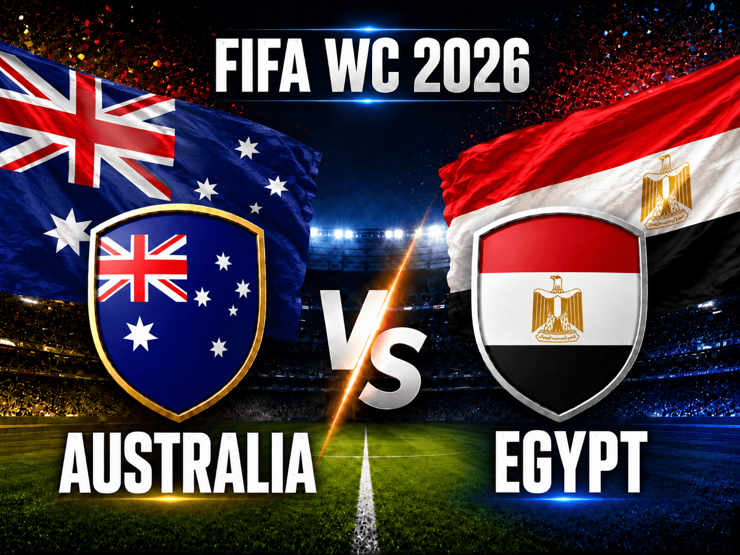 Australia vs Egypt